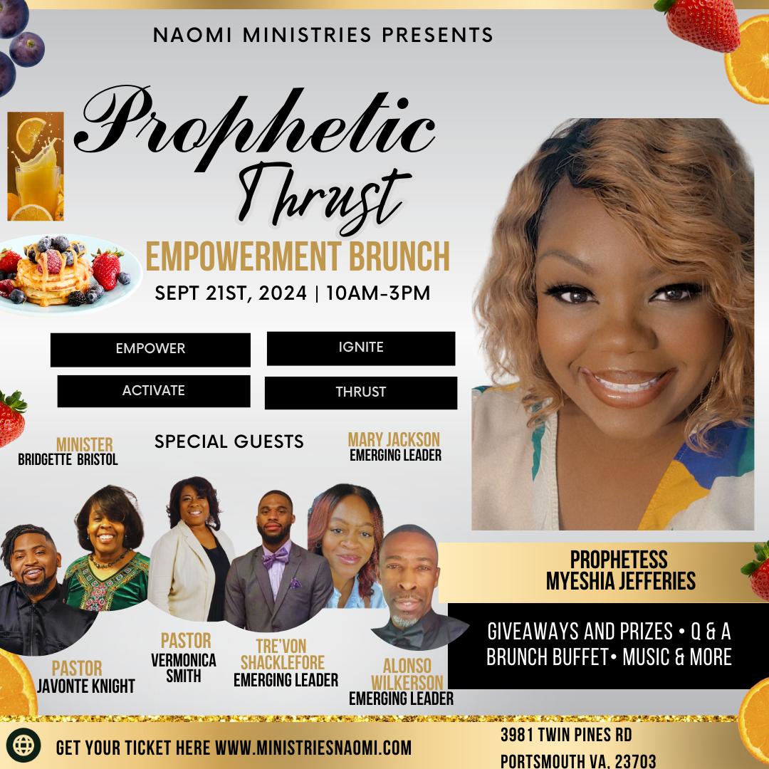 Prophetic Thrust Empowerment Brunch